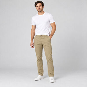 Buck Mason Maverick Slim Officer Pant Mens 30X32 Uniform Khaki Slub Twill